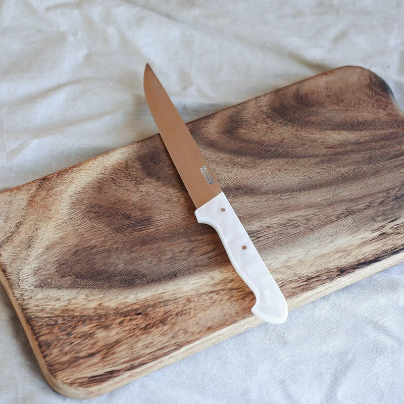 Cuchillo de cocina Inox con mango de Nácar Pallarès