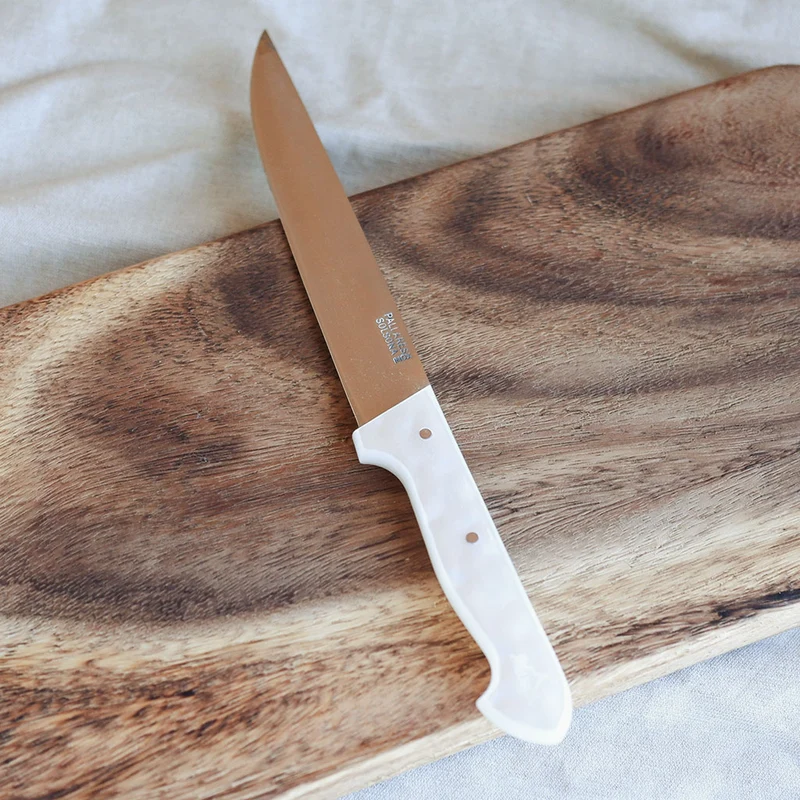 Cuchillo de cocina Inox con mango de Nácar Pallarès