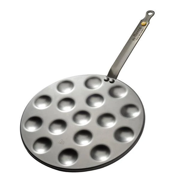 Sartén para 16 blinis hierro Mineral B De Buyer