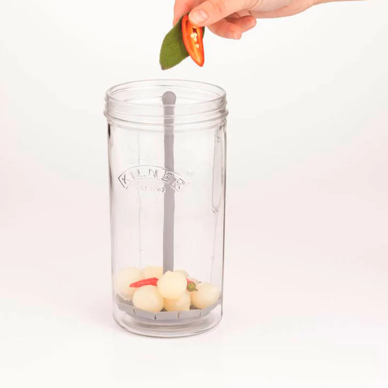 Tarro para aceitunas y encurtidos con elevador de Kilner®