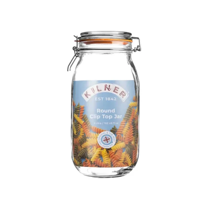 Tarros herméticos de cristal Clip Top de Kilner®