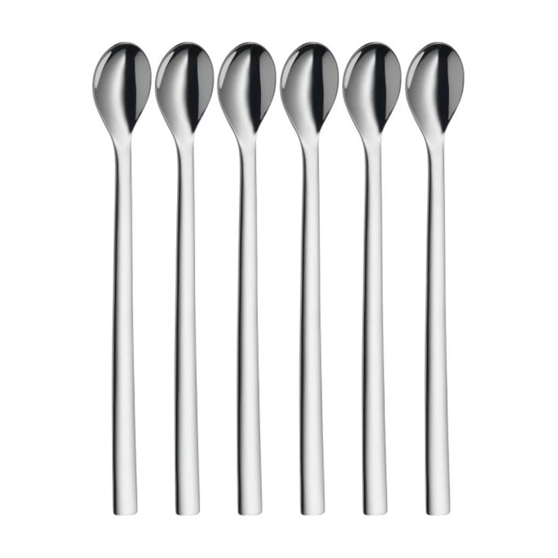 Set de 6 cucharas de batidos y refrescos Nuova de WMF