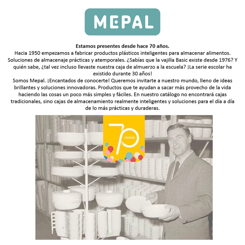 Recipiente Easyclip de Mepal