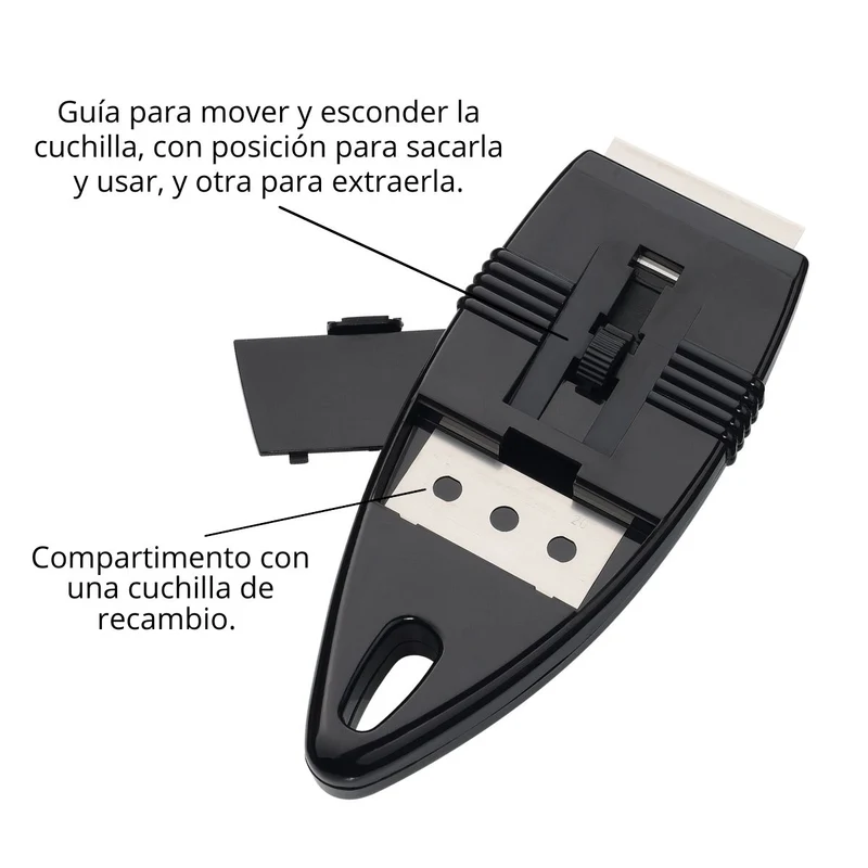 Rasqueta para vitrocerámica Küchenprofi