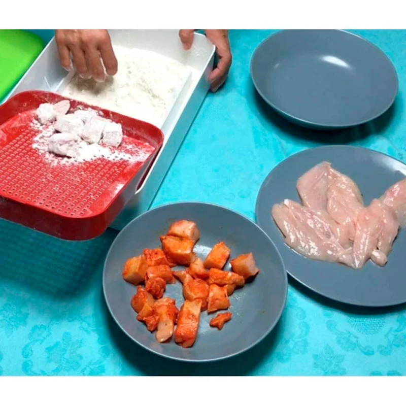 Cedazo para empanar o enharinar La Croquetera