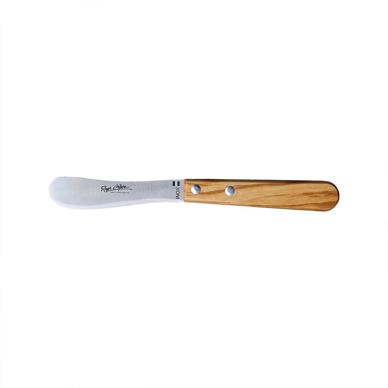 Cuchillo para mantequilla con mango de madera de olivo Roger Orfevre
