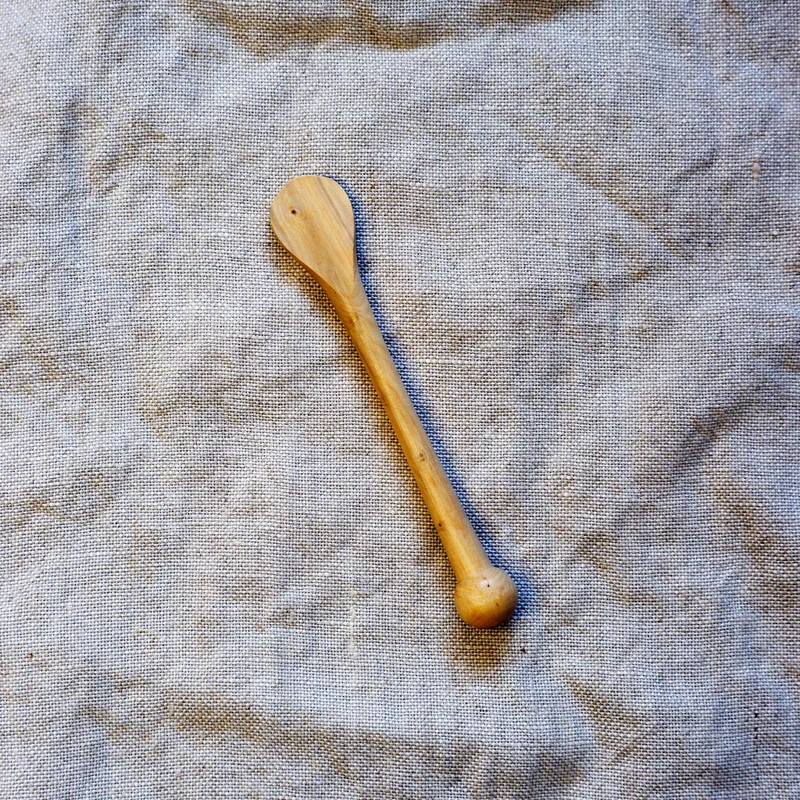 Cuchara de madera para mostaza 11 cm Roger Orfevre