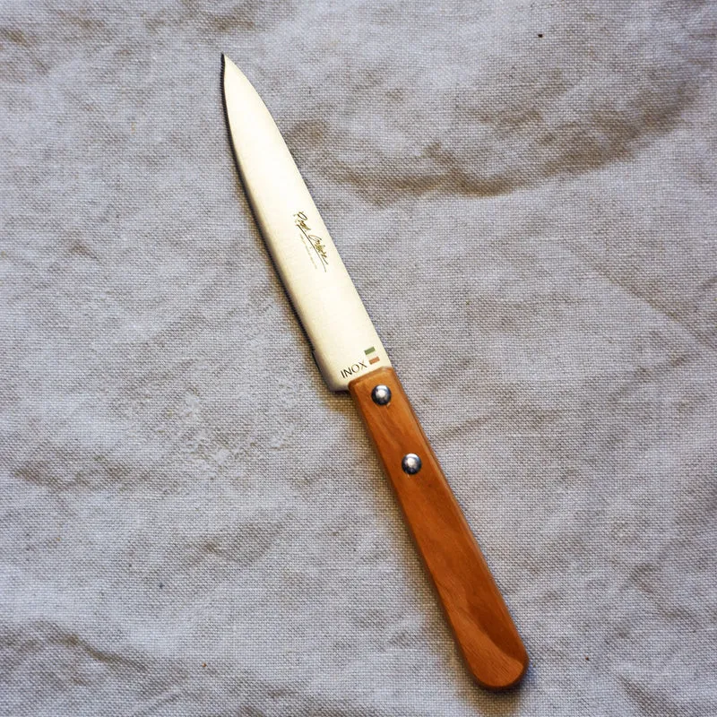 Cuchillo de cocina mango de madera de olivo Roger Orfevre