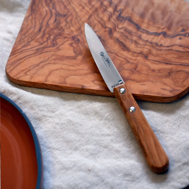 Cuchillo de cocina mango de madera de olivo Roger Orfevre