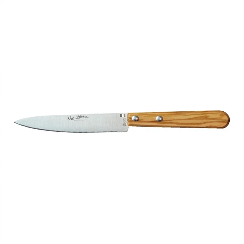 Cuchillo de cocina mango de madera de olivo Roger Orfevre