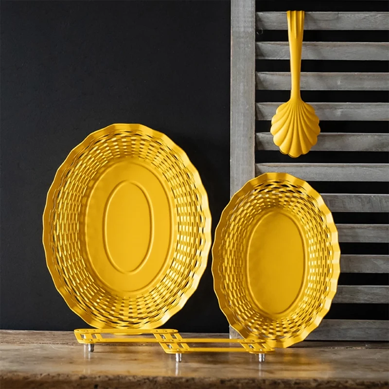 Panera inox oval Vintage de Roger Orfevre