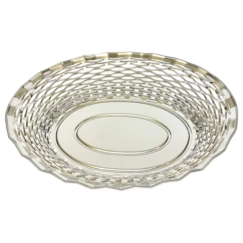 Panera inox oval Vintage de Roger Orfevre