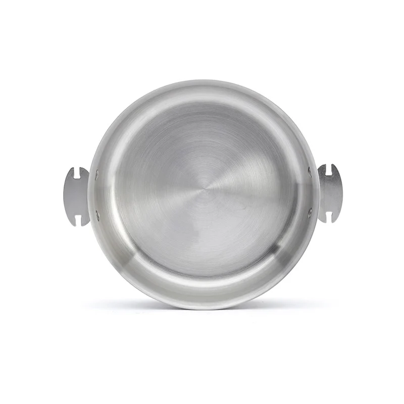Cazo bajo acero y sauté inox Alchimy Loqy de De Buyer