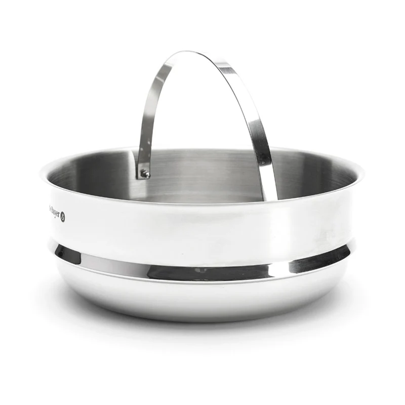 Colador inox para cocer al vapor De Buyer