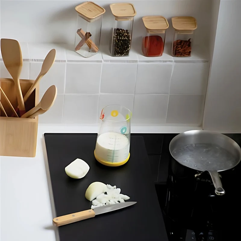 Tabla de vidrio para cocina y encimera Pebbly