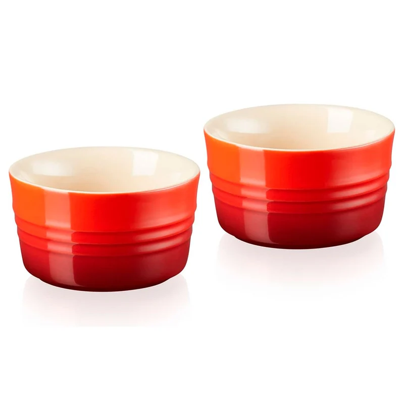Set de 2 ramequines cerámicos cereza Le Creuset