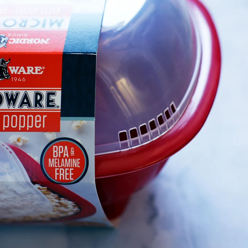Palomitero Nordic Ware: Bol con tapa para palomitas