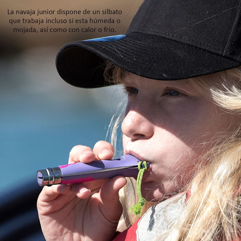 Navaja junior con silbato de Opinel
