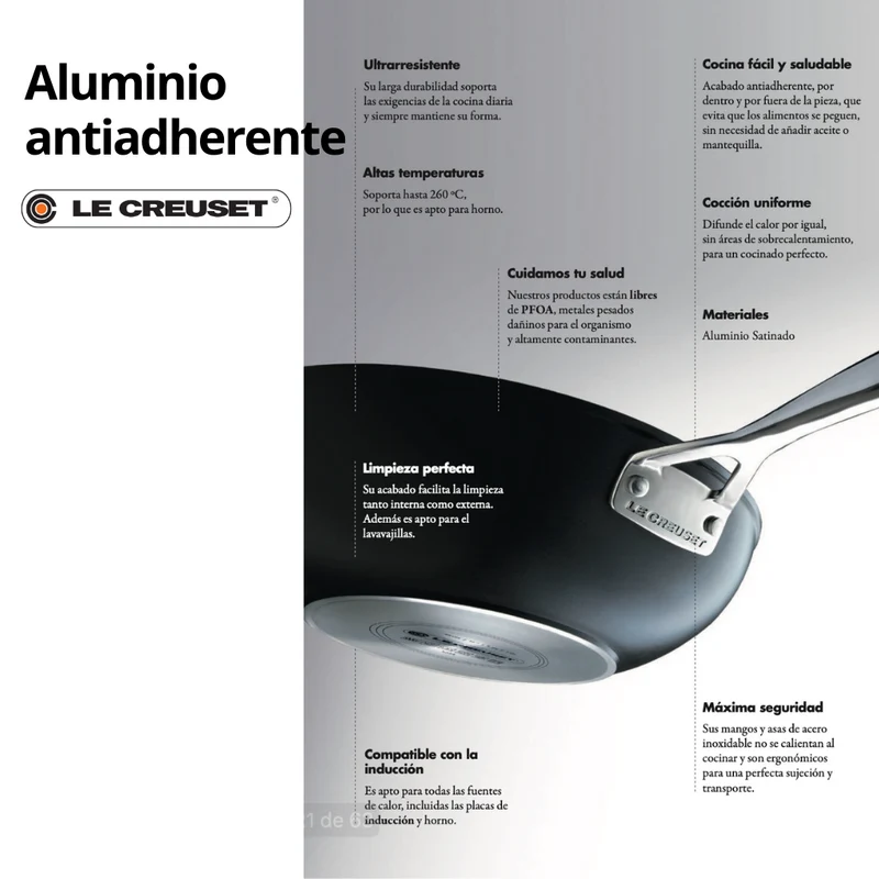 Sauté antiadherente Le Creuset