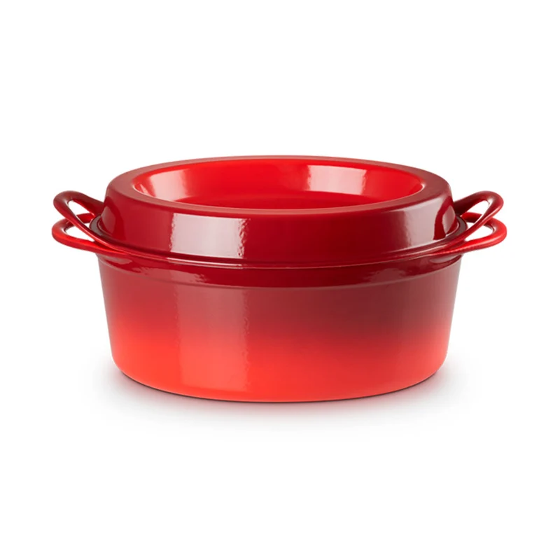 Cocotte Doufeu oval de hierro Le Creuset