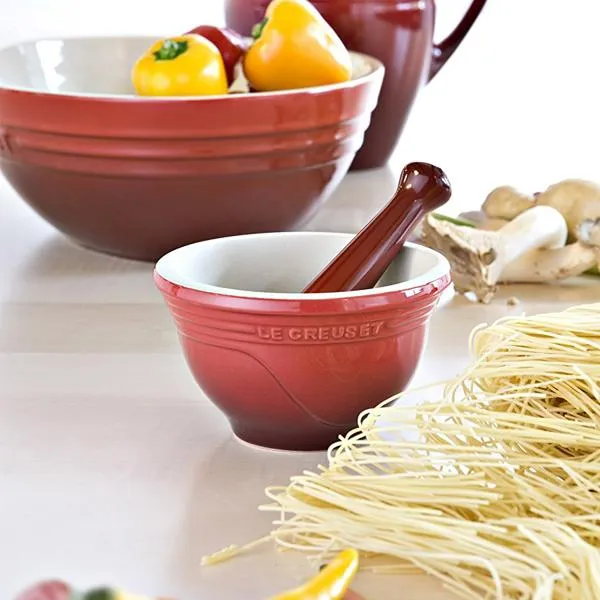 Mortero cerámico Le Creuset