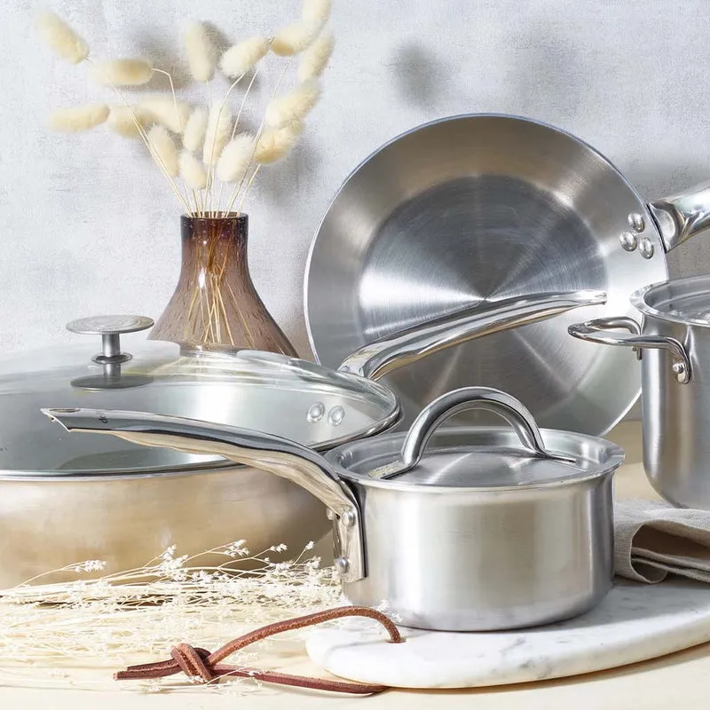 Sauté bombeada tipo wok Alchimy De Buyer