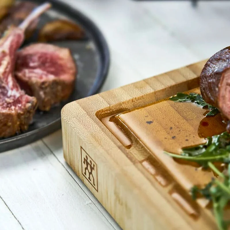 Tabla de bambú para cortar de Zwilling