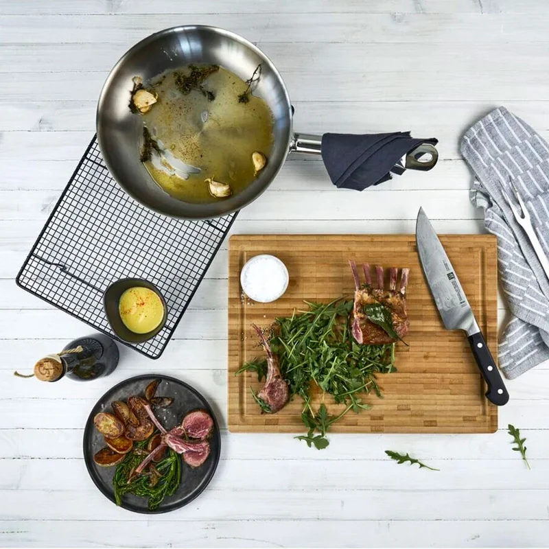 Tabla de bambú para cortar de Zwilling