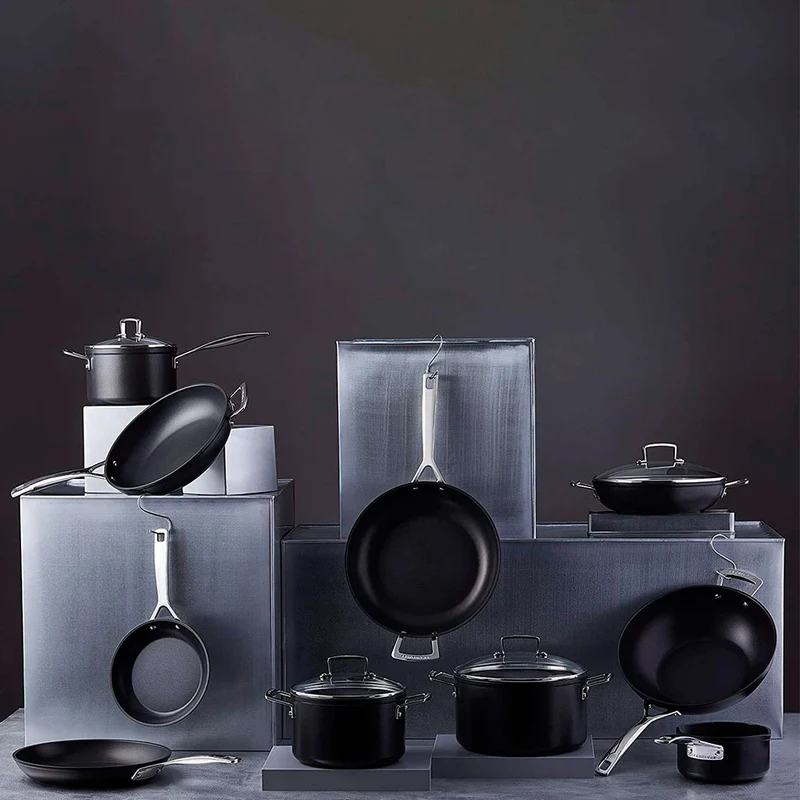 Set 3 piezas de aluminio antiadherente de Le Creuset