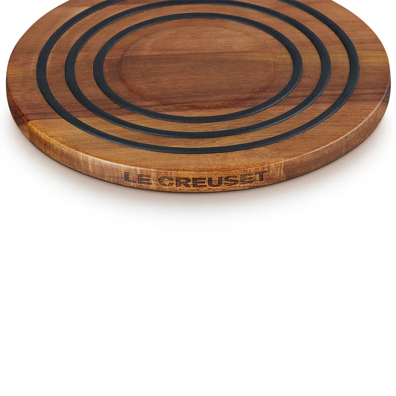 Salvamanteles magnético de madera Le Creuset