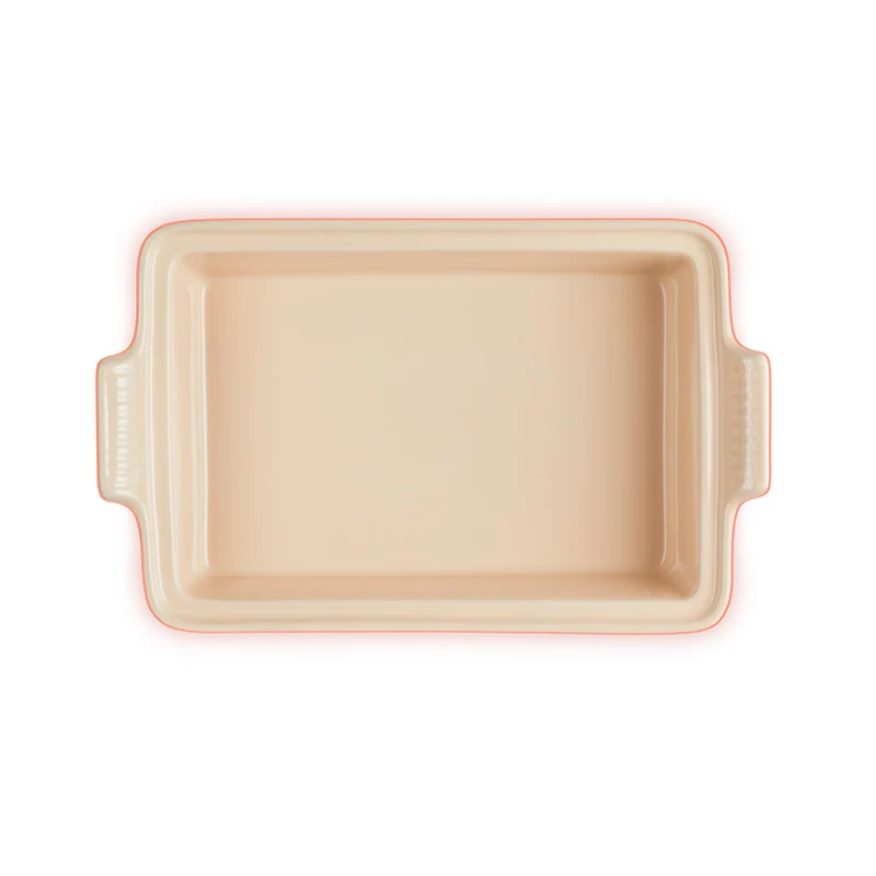 Bandeja cerámica rectangular con tapa Le Creuset