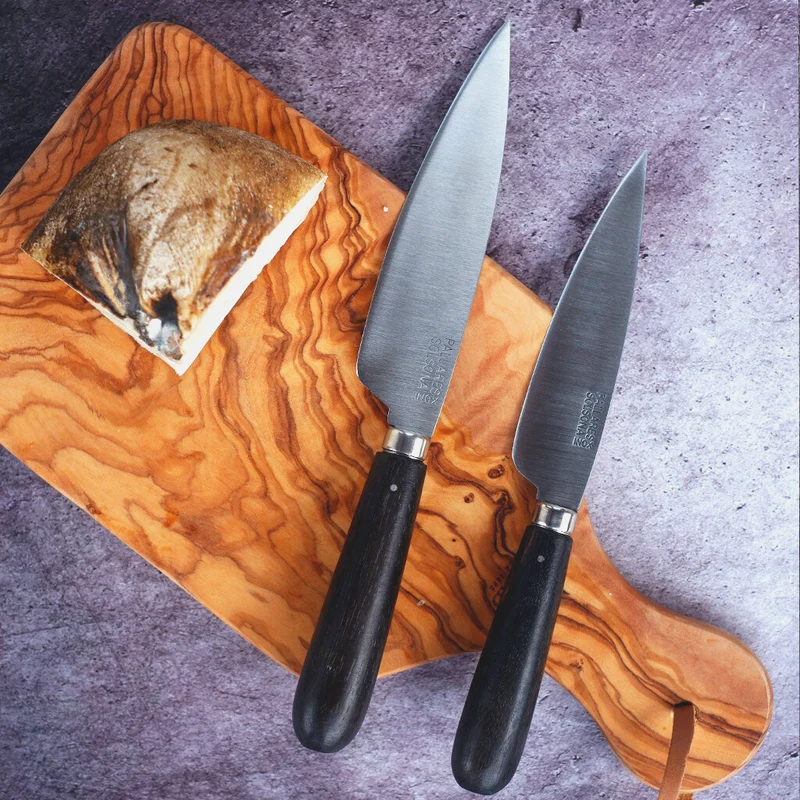 Cuchillo de cocina con mango redondeado de Ébano Pallarès