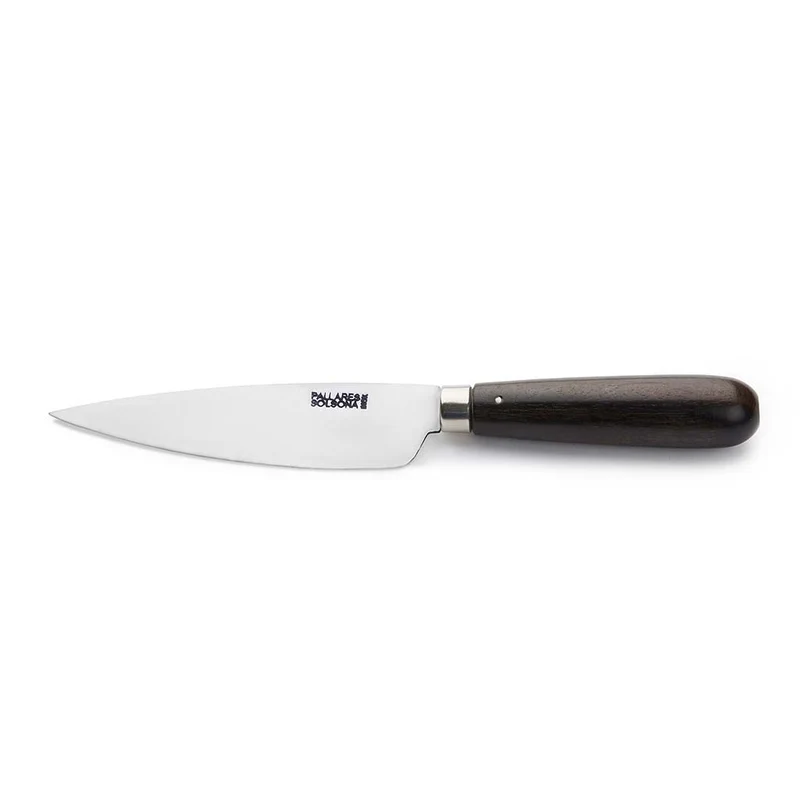 Cuchillo de cocina con mango redondeado de Ébano Pallarès