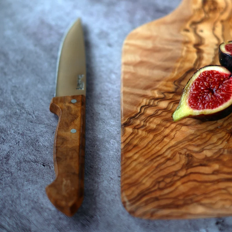 Cuchillos de cocina con mango de olivo Pallarès