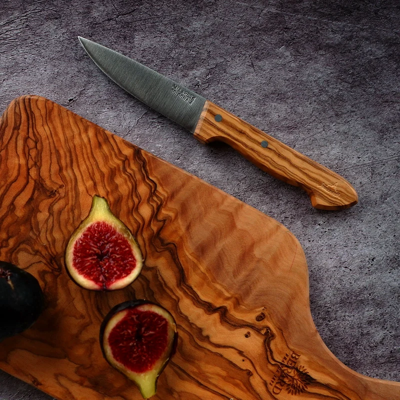 Cuchillos de cocina con mango de olivo Pallarès