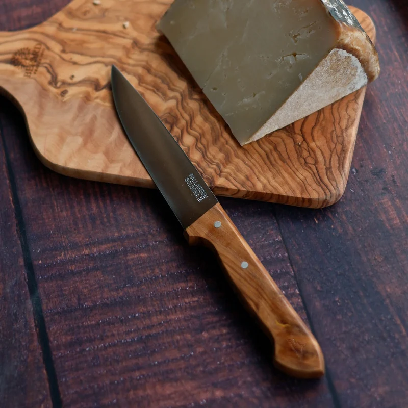 Cuchillos de cocina con mango de olivo Pallarès