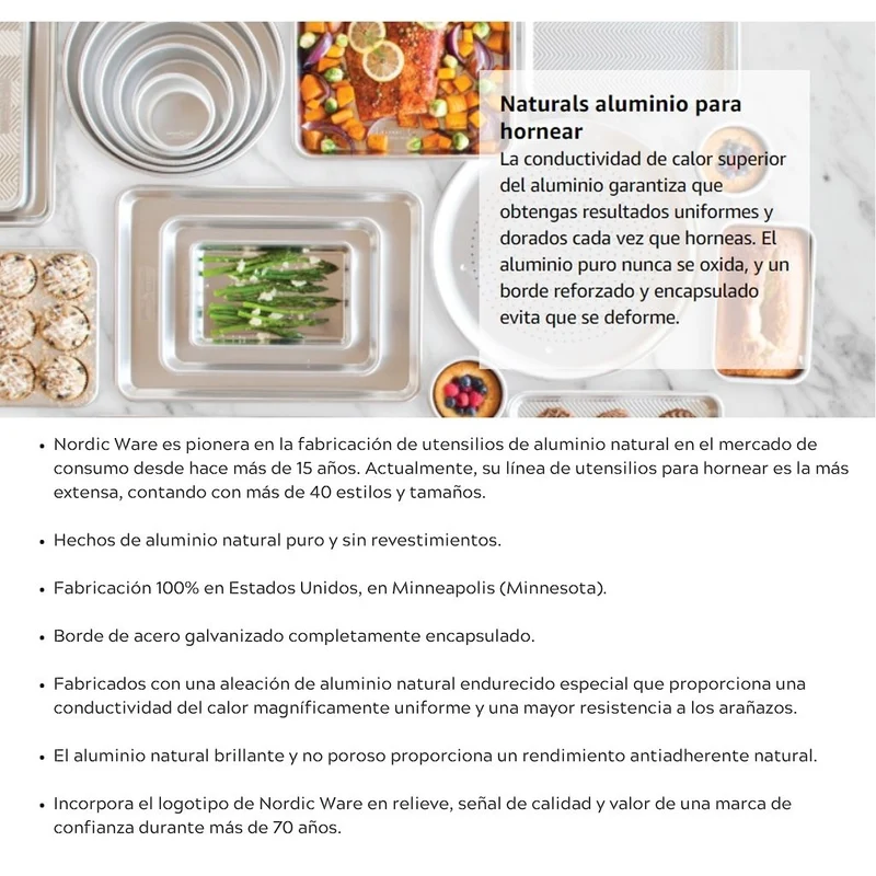 Bandeja para horno con rejilla Naturals® Collection de Nordic Ware