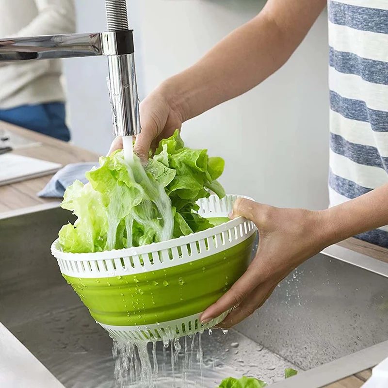 Centrifugadora de ensalada plegable de Emsa