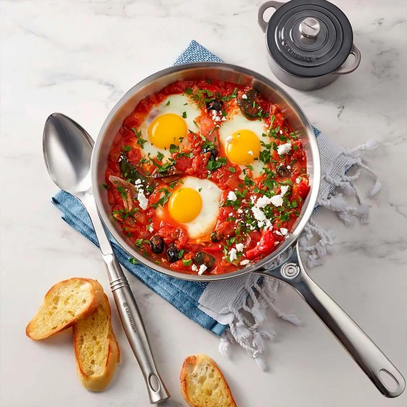 Sartén Premium acero inox tricapa Le Creuset