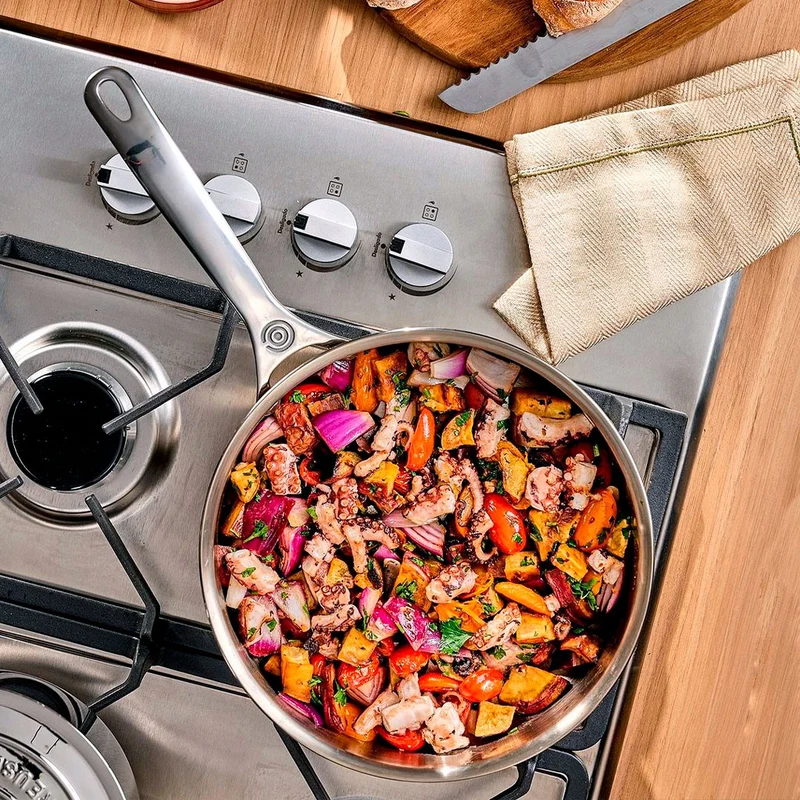 Sartén Premium acero inox tricapa Le Creuset