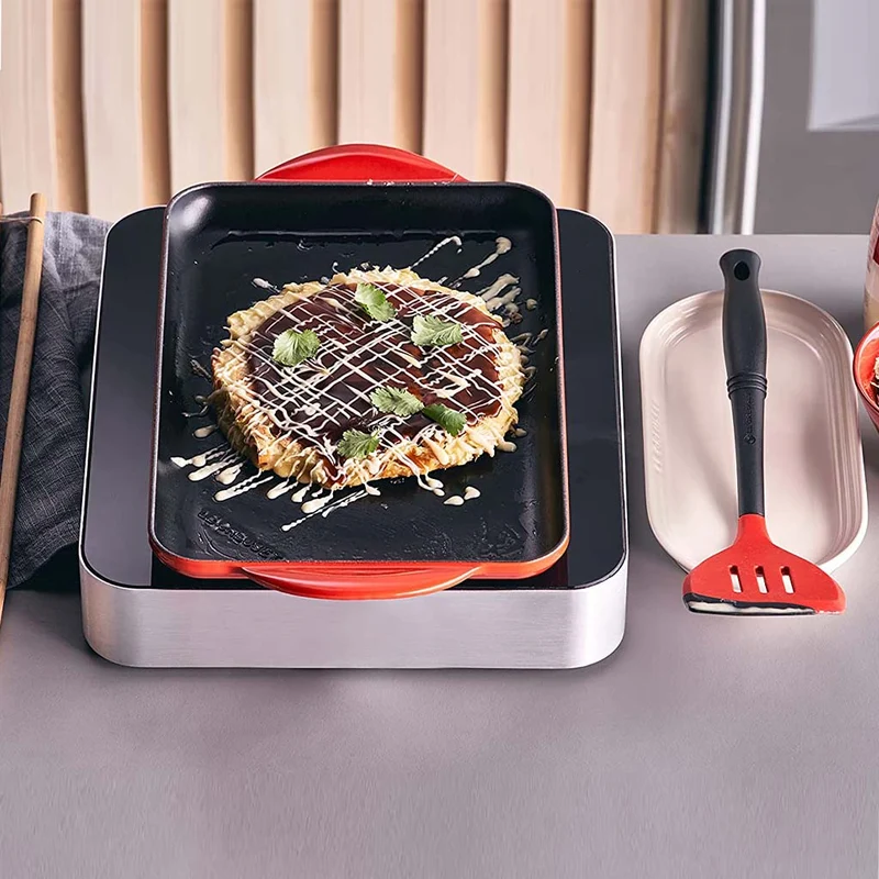 Espátula rasera ranurada Bi Revolution de Le Creuset