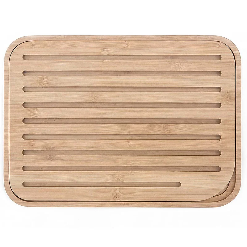 Tabla para el pan de bambú Pebbly