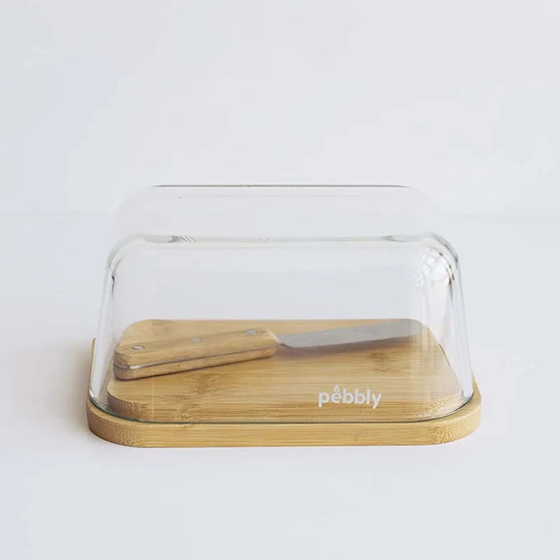 Set mantequillera y cuchillo de Pebbly