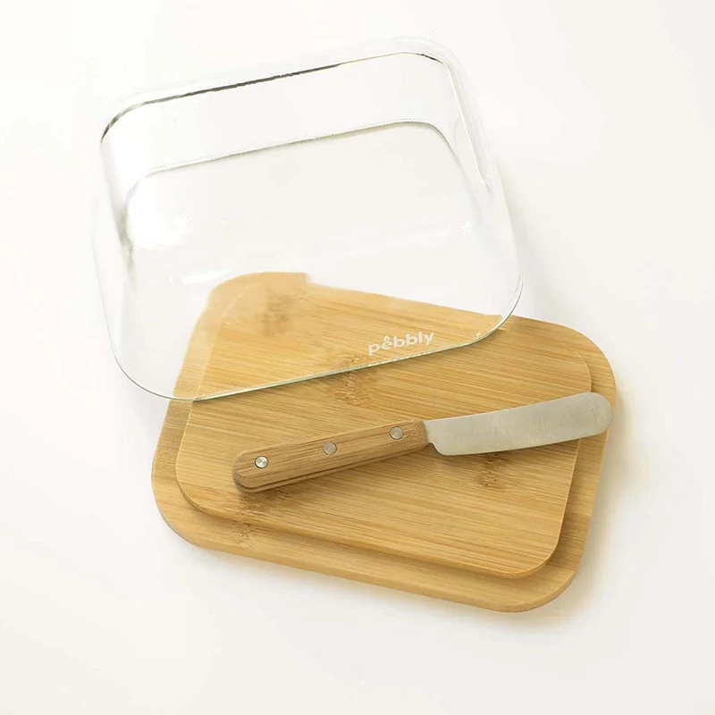 Set mantequillera y cuchillo de Pebbly