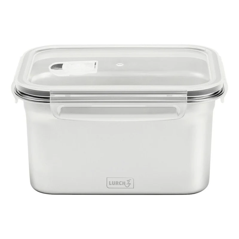 Fiambrera Inox apta para microondas de Lurch
