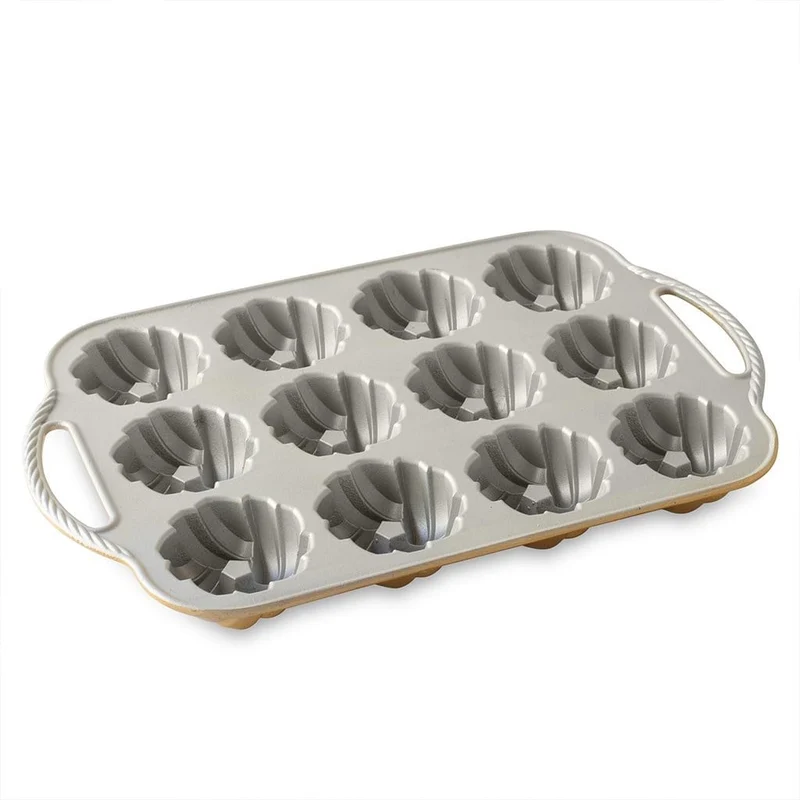 Molde Braided Bundtlette Pan Nordic Ware 75º Aniversario