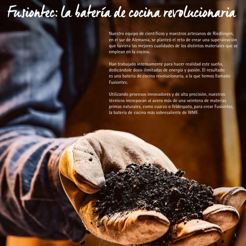 Olla Baja Rustidera de hierro fundido WMF FusionTec