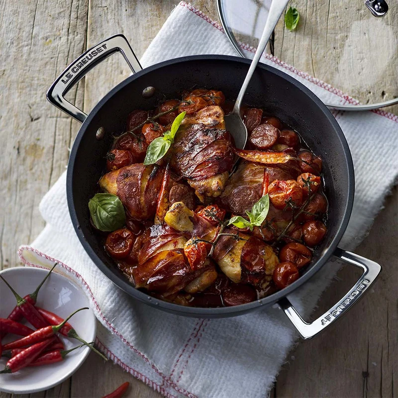 Cacerola baja con tapa Le Creuset