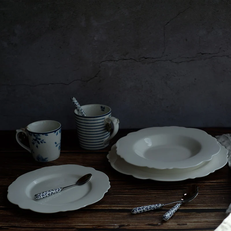 Set de 4 cucharillas Floris Laura Ashley