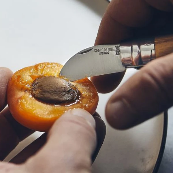 Cuchillo plegable para ajo, fruta y castañas de Opinel